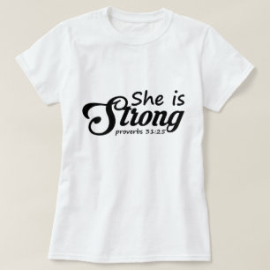 Camiseta Es Fuerte - Cristiana