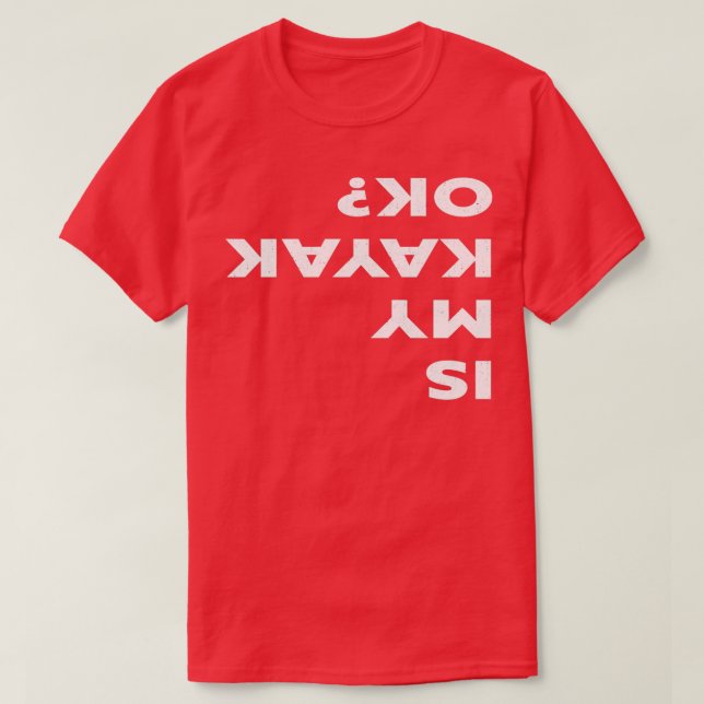 Camiseta Es Funny Kayak Kayak Funny Kayak (Diseño del anverso)