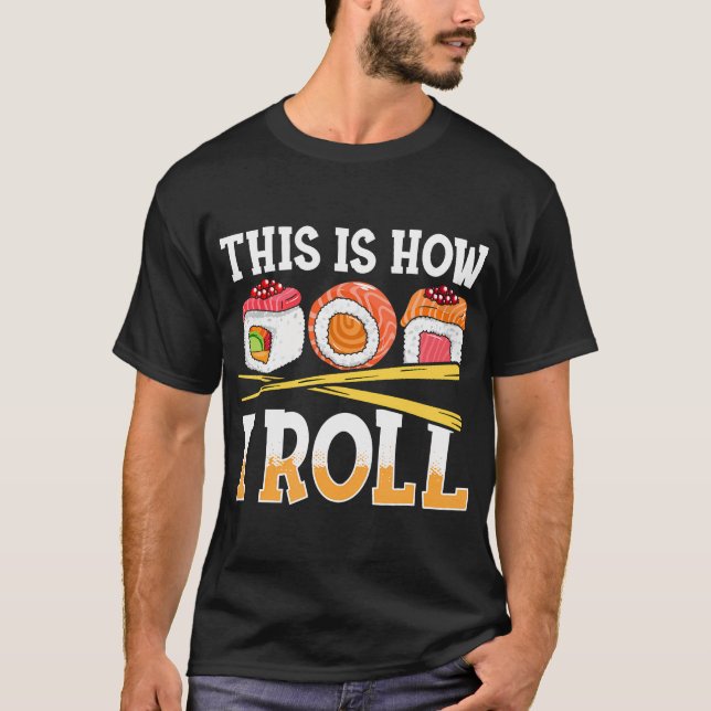 Camiseta Es Gracioso Así Es Como Regalo La Comida De Anime  (Anverso)