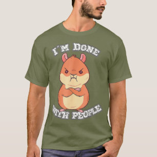 Camiseta Es gracioso decir que estoy harto con la gente enf