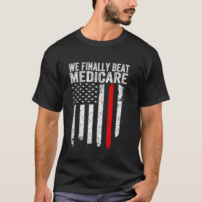 Camiseta Es gracioso decir que finalmente ganamos el primer (Anverso)
