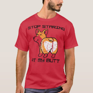 Camiseta Es Gracioso Dejar De Mirar Mi Toro Guay Corgis Pup