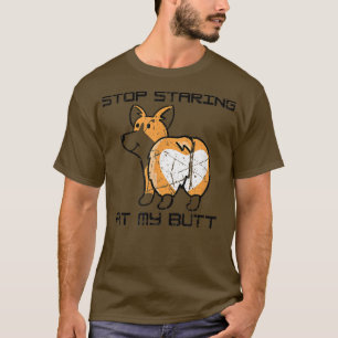 Camiseta Es Gracioso Dejar De Mirar Mi Toro Guay Corgis Pup