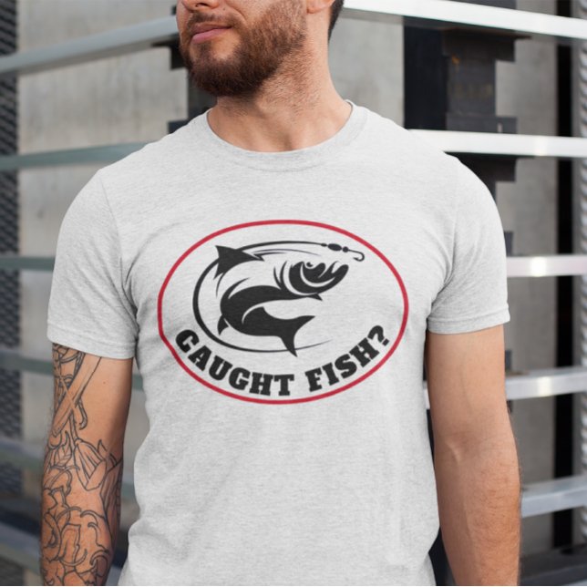 Camiseta ¿Es gracioso el "pescado capturado"? (Subido por el creador)