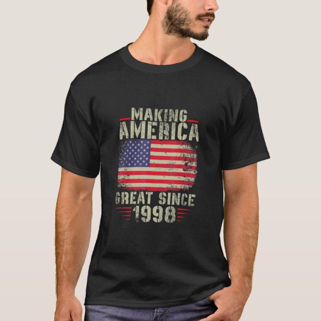 Camiseta Es gracioso hacer a Estados Unidos grande desde 19 (Anverso)