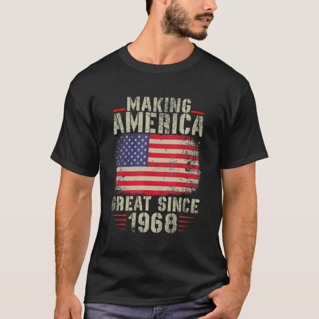 Camiseta Es gracioso hacer a Estados Unidos grande desde 19 (Anverso)