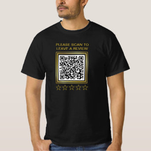 Camiseta Es Gracioso Hacer Que Su Propio Código QR Deje Una