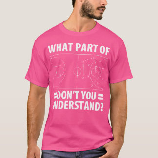 Camiseta Es Gracioso Lo Que Parte Del Baloncesto No Entiend