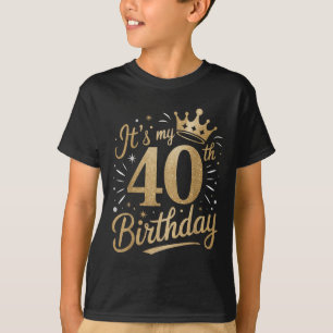 Camiseta Es gracioso mi 40 aniversario para las mujeres 40 