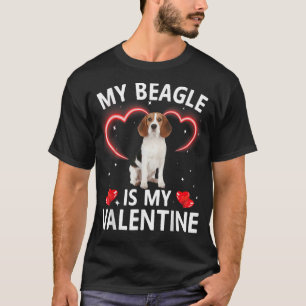 Camiseta Es Gracioso Mi Beagle Es Mi Amante De Los Cachorro