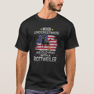 Camiseta Es Gracioso Nunca Subestimar A Un Viejo Con Un Gir