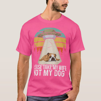 Camiseta Es Gracioso Por Favor Llevar A Mi Esposa No A Mi P