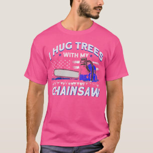 Camiseta Es Gracioso Que Abrazo Árboles Con Mi Árbol Arbori