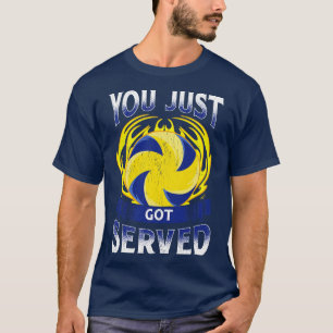 Camiseta Es Gracioso Que Acaba De Recibir El Servicio De Vo