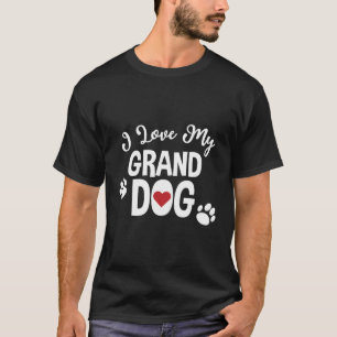 Camiseta Es gracioso que ame a mi abuelo Funny Perros Amant