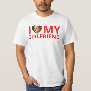 Camiseta Es gracioso que ame mi foto de novia
