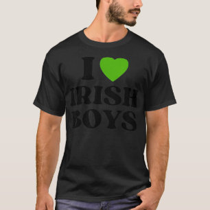 Camiseta Es gracioso que amo a los chicos irlandeses en el