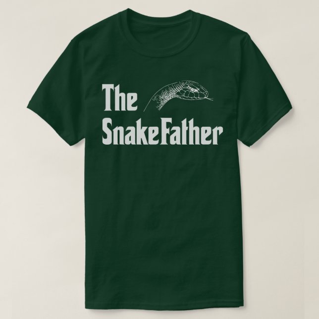 Camiseta Es gracioso que el padre de la serpiente sea padre (Diseño del anverso)