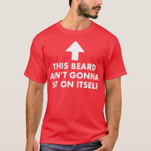 Camiseta Es gracioso que esta cerveza se sienta en sí misma
