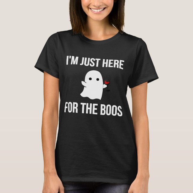 Camiseta Es gracioso que esté aquí por la Hallowe del Fanta (Anverso)