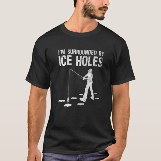 Camiseta Es gracioso que esté rodeado por Enthu de pesca de (Anverso)