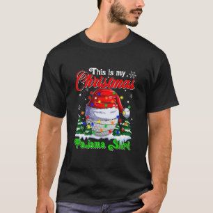 Camiseta Es Gracioso Que Estos Sean Mis Navidades Golf Paja