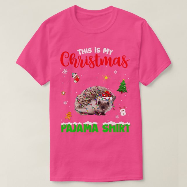 Camiseta Es Gracioso Que Estos Sean Mis Navidades Pajama Sh (Diseño del anverso)
