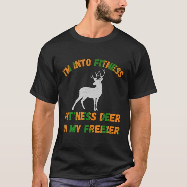 Camiseta Es gracioso que estoy en forma apta para Ness Deer (Anverso)