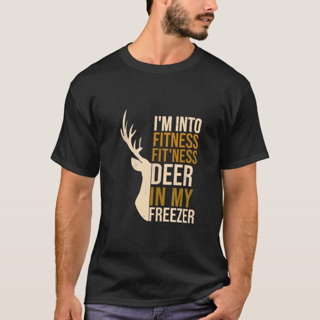 Camiseta Es gracioso que estoy en forma apta para Ness Deer (Anverso)