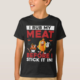 Camiseta Es Gracioso Que Me Arroje La Carne Antes De Pegarl