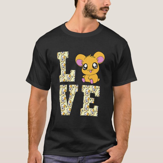 Camiseta Es gracioso que me encantan los Hamsters Presente  (Anverso)