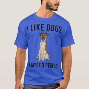 Camiseta Es Gracioso Que Me Gusta Suavemente Por Perros Más