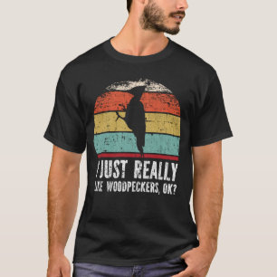 Camiseta Es Gracioso Que Me Gusten Los Paquetes De Madera, 