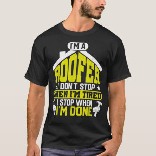 Camiseta Es Gracioso Que Me Techo Como Un Techo Que No Dete