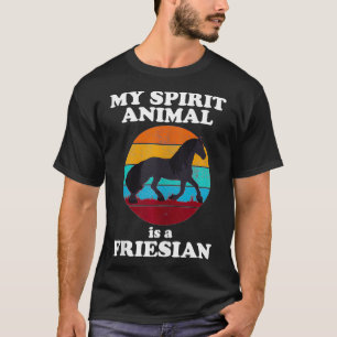 Camiseta Es gracioso que mi animal espiritual sea un caball