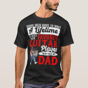 Camiseta Es gracioso que mi guitarrista favorito me llame p