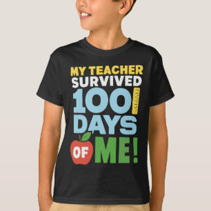 Camiseta Es gracioso que mi profesor sobreviviera 100 días
