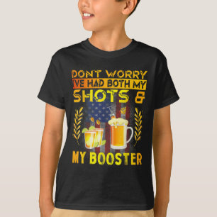 Camiseta Es gracioso que mis dos disparos no te preocupen s