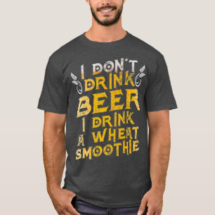 Camiseta Es gracioso que no bebo cerveza y bebo un limo de 