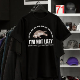Camiseta Es gracioso que no soy un gato perezoso