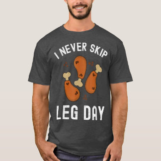 Camiseta Es gracioso que nunca salte el Día de la Leg Día d