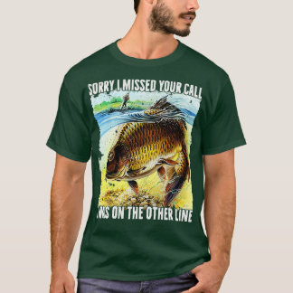 Camiseta Es Gracioso Que Perdiera Su Llamada En Otra Línea 