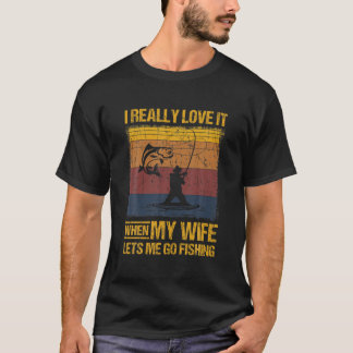Camiseta Es Gracioso Que Realmente Me Encanta Que Mi Esposa