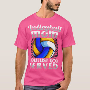 Camiseta Es Gracioso Que Recibas Servicio De Voleibol, Mamá