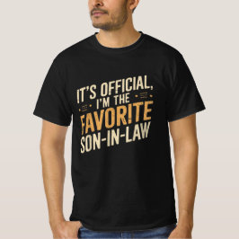 Camiseta Es gracioso que sea oficial que soy el suegro favo