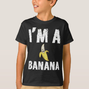 Camiseta Es gracioso que sea un banano asustado