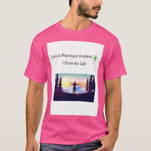 Camiseta Es gracioso que sea un estudiante de farmacia que