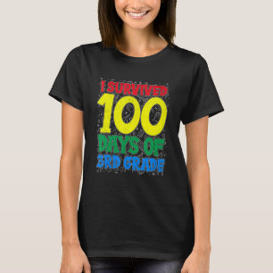 Camiseta Es Gracioso Que Sobreviviera 100 Días De Maestra D