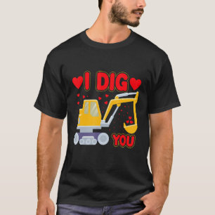 Camiseta Es Gracioso Que Te Cave Camión De Construcción Val