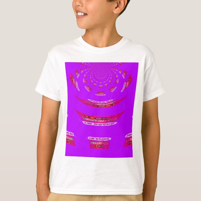 Camiseta Es gracioso que te echo de menos que estoy aburrid (Anverso)